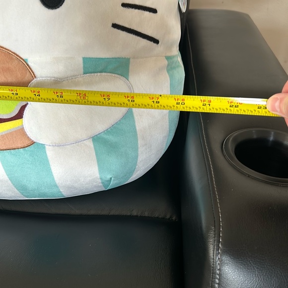 Hello Kitty NWT summertime 20/23” large original Squishmallow plush-burger!! - Picture 10 of 10
